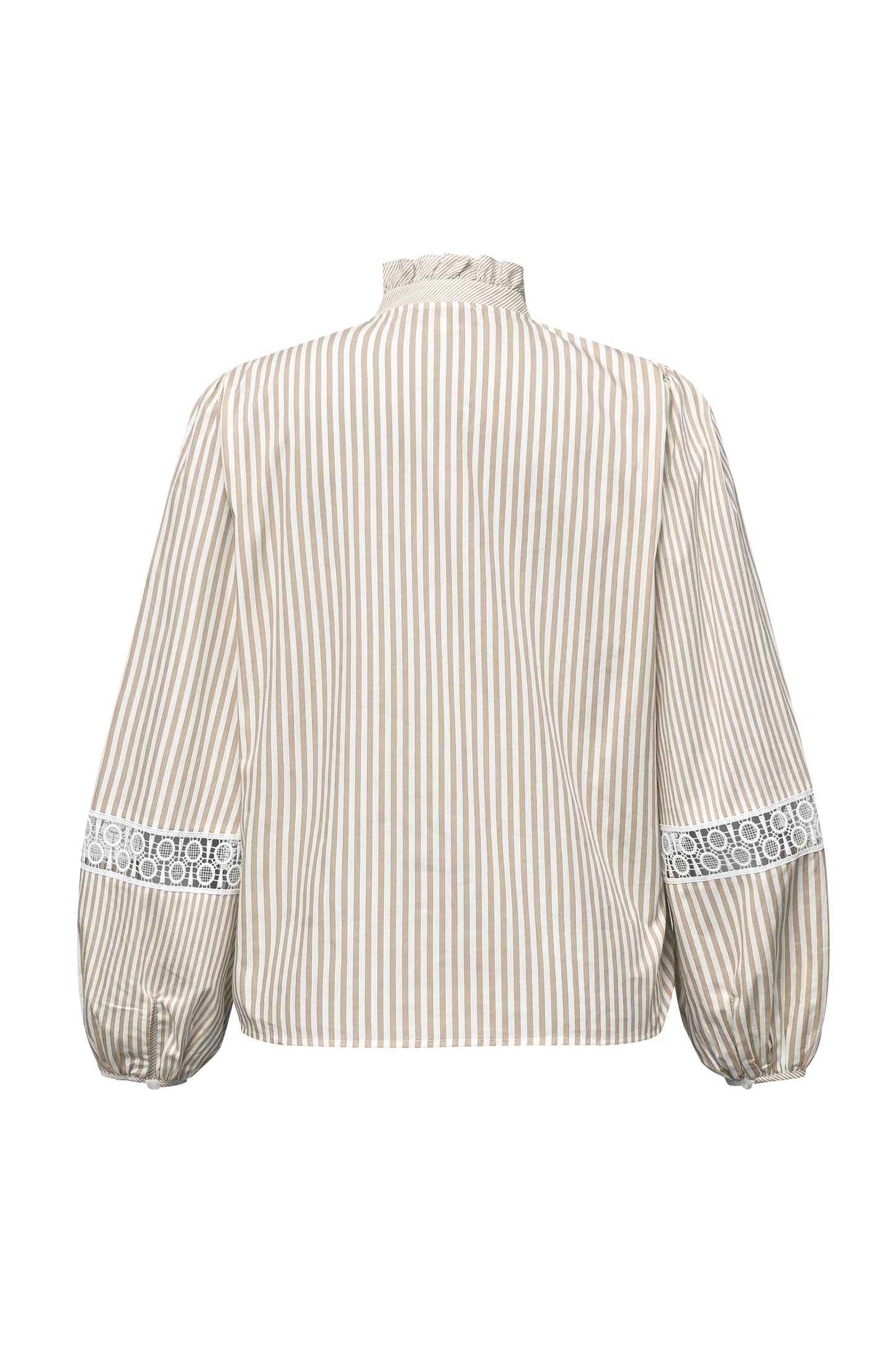 A-VIEW - Tiffany stripe shirt - Sand