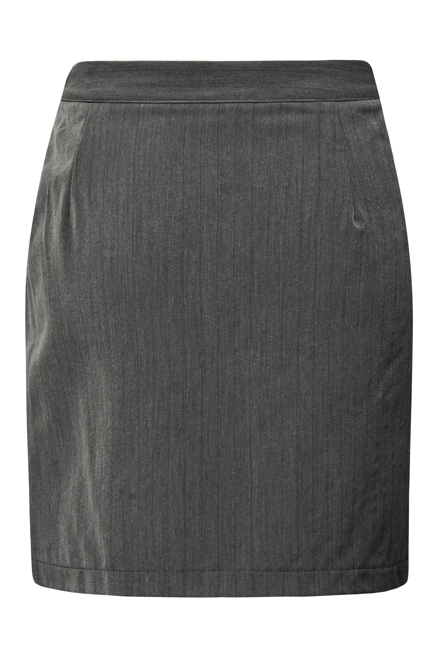 A-VIEW - Beverly stripe skirt - Grå
