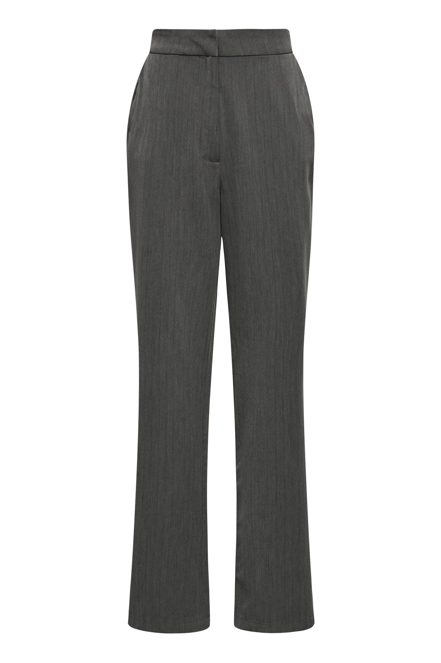 A-VIEW - Beverly stripe pants - Grå