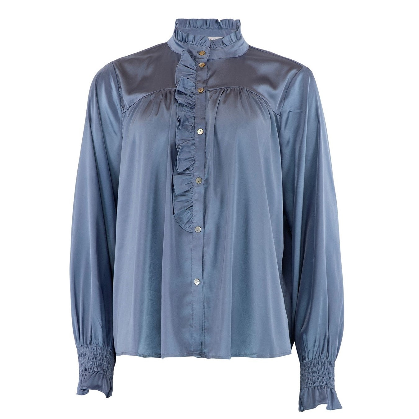CONTINUE - Malika blouse - Due blå